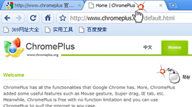 ChromePlus g[