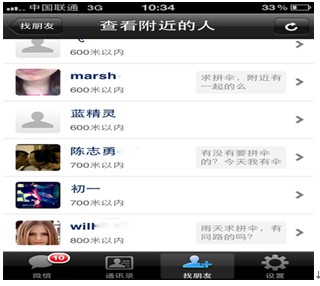 崛起新族類:微信“拼傘族”