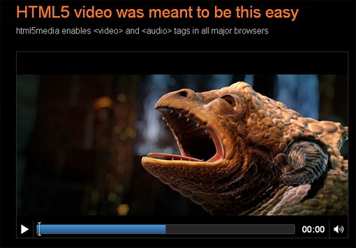 HTML5 video \