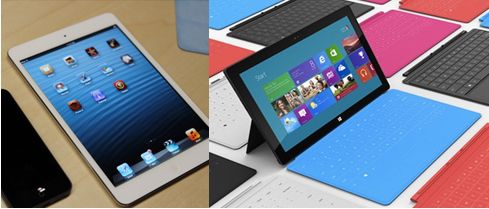 iPad mini߀Surface RTԓxĂ