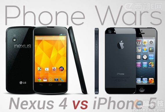 Nexus 4lԔiPhone 5l