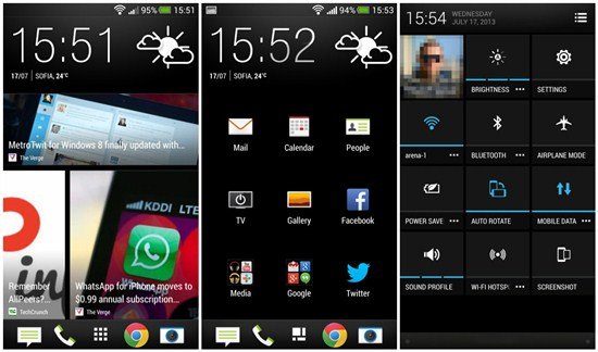 HTC One mini對比三星Galaxy S4 mini