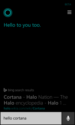 WP8.1,Cortana