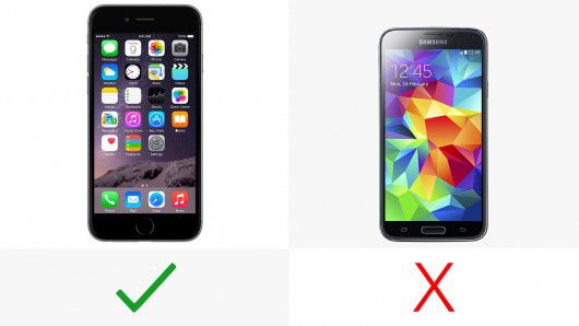 [MD]iPhone 6 Plus c  Galaxy S5 