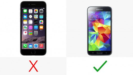 [MD]iPhone 6 Plus c  Galaxy S5 